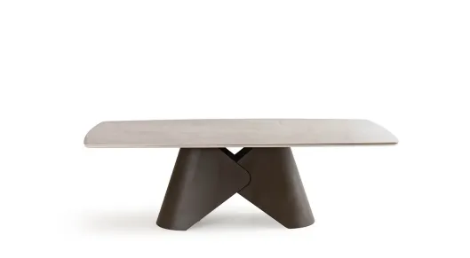 Product img 2, Capella Metal Ayaklı Seramik Masa